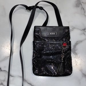 Women’s Leather Tumi Crossbody